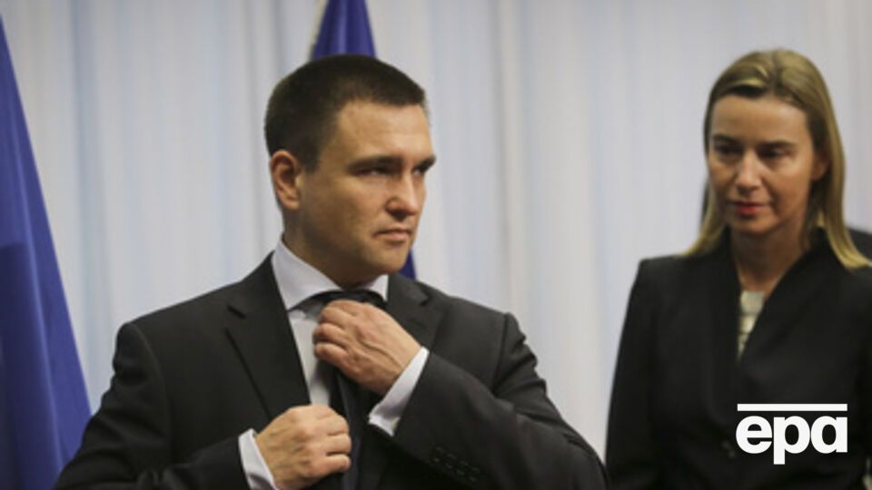 Климкин заявил, что в четверг могут быть расширены санкции против РФ