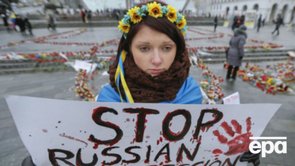 Антивоенный митинг в Киеве