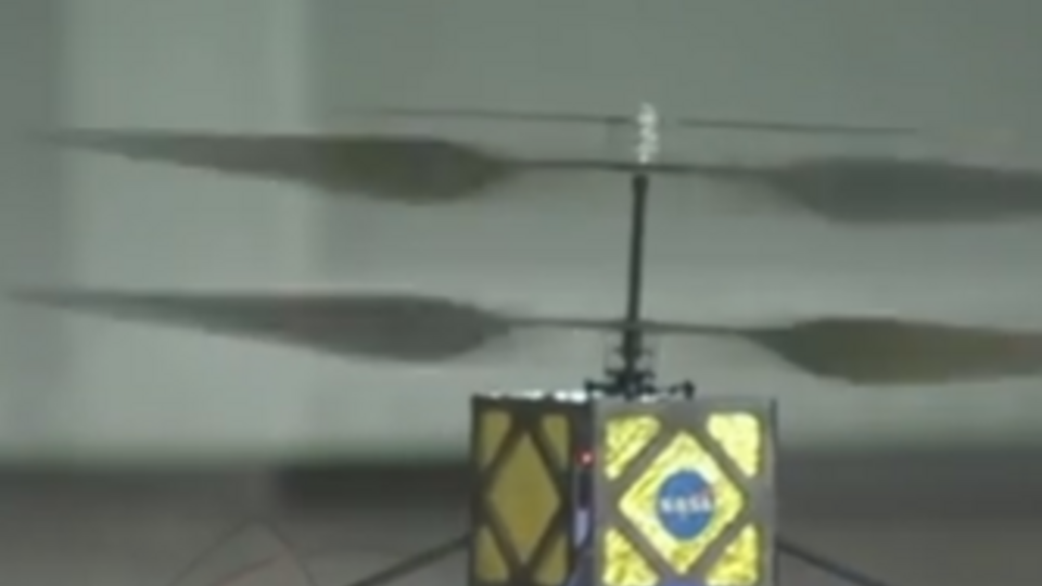 NASA провело испытание прототипа марсианского "вертолета"
