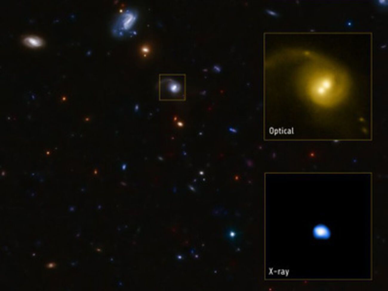 Объект обнаружен с помощью телескопа Hubble