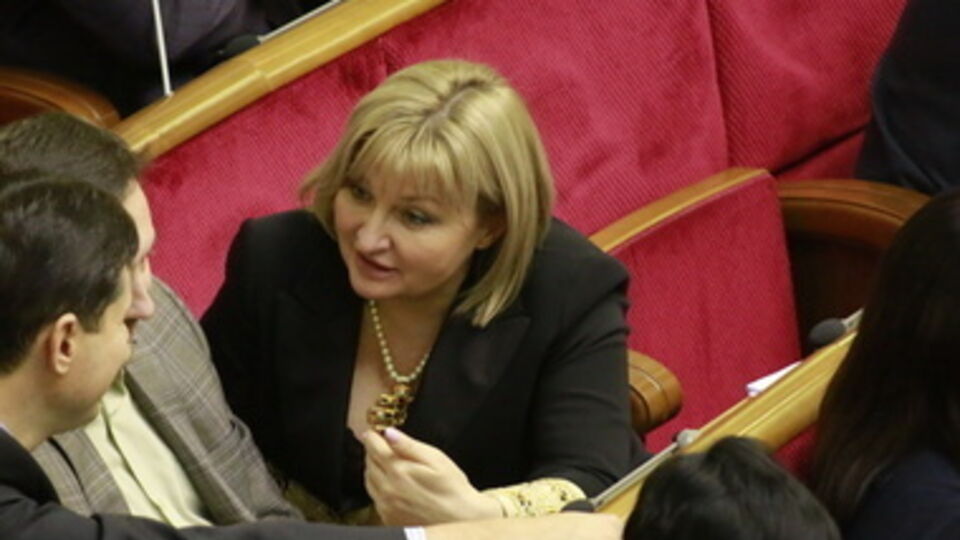 Ирина Луценко вернулась в Раду