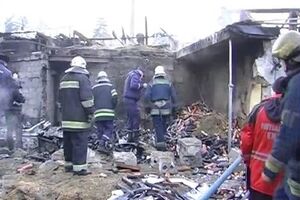 Причиной взрыва стал газовый баллон