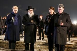 Порошенко: Четверть из 6 млн евреев, уничтоженных нацистами, были уроженцами Украины