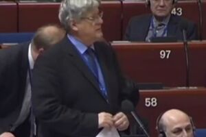 Рассмотрение резолюции началось с доклада Стефана Шеннаха