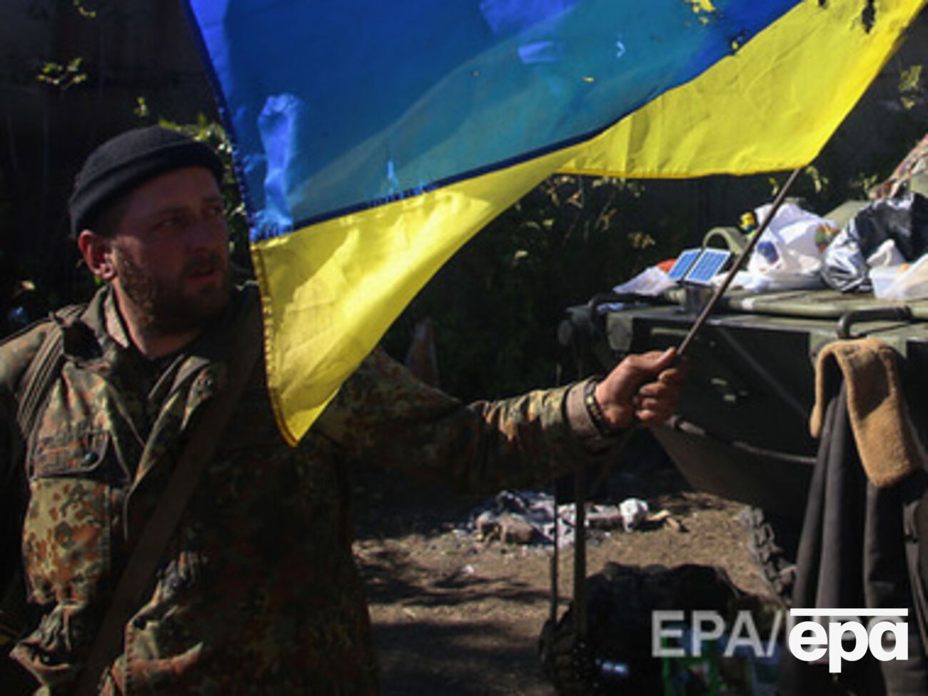 Украинские силовики держат оборону