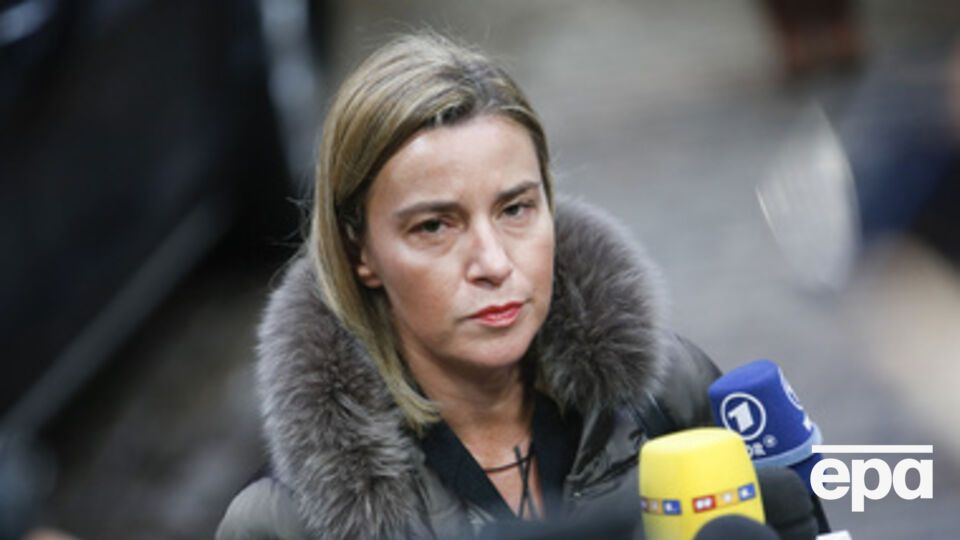 Могерини заявила, что будет делать все возможное для единства Европы по украинскому вопросу