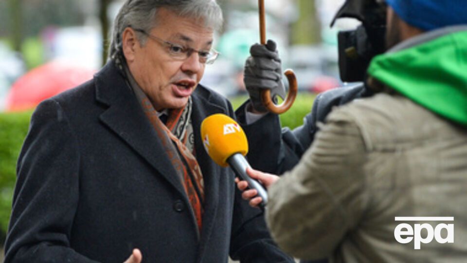 Министр иностранных дел Бельгии Дидье Рейндерс