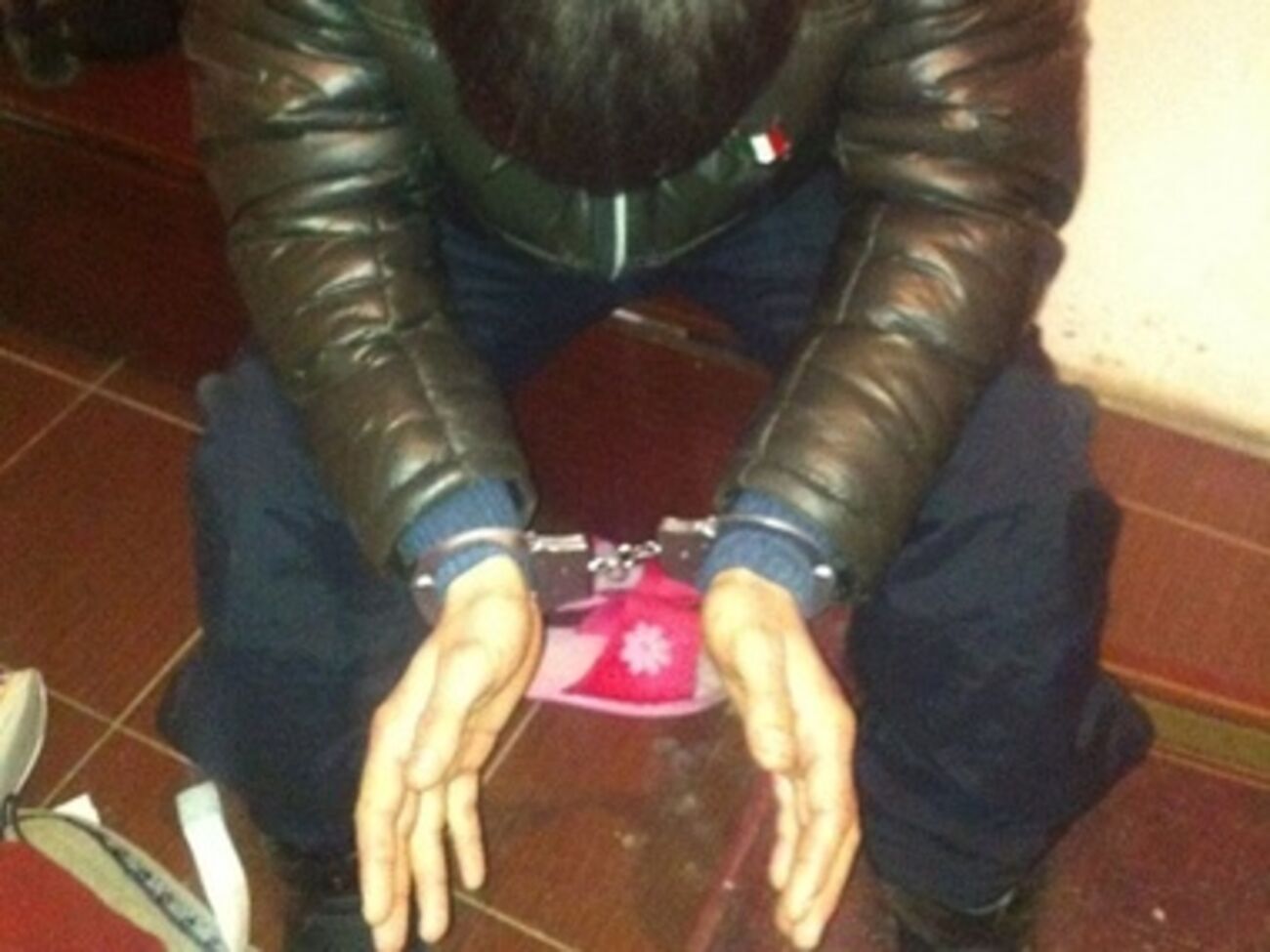 Задержанный милиционер-наркоторговец