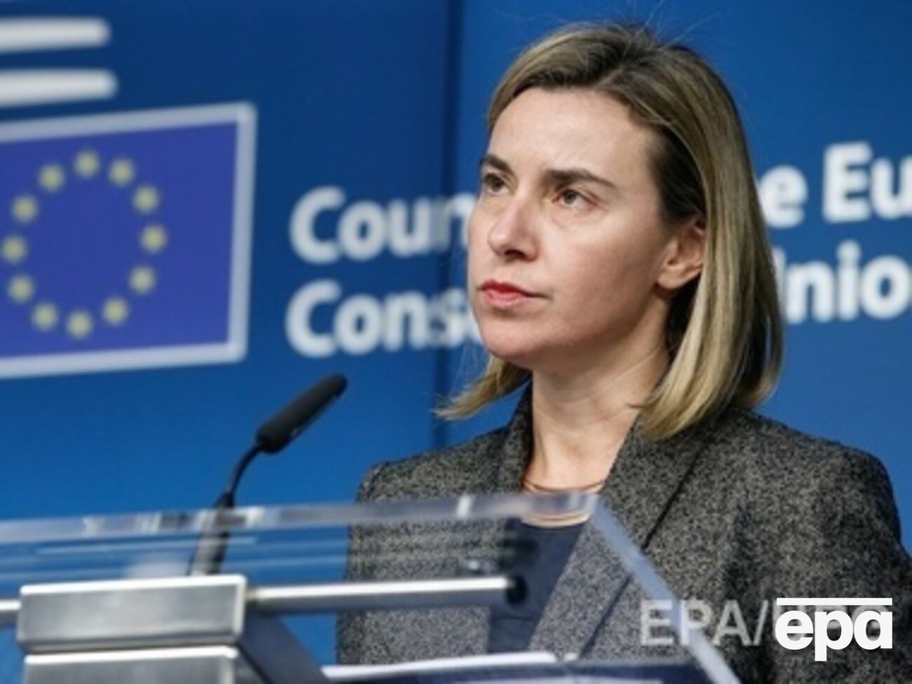 Глава дипломатии Европейского союза Федерика Могерини