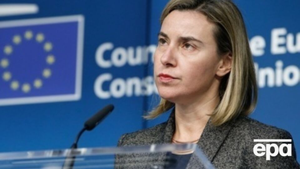 Глава дипломатии Европейского союза Федерика Могерини