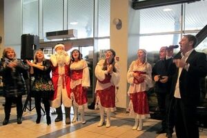 Военным устроили концерт