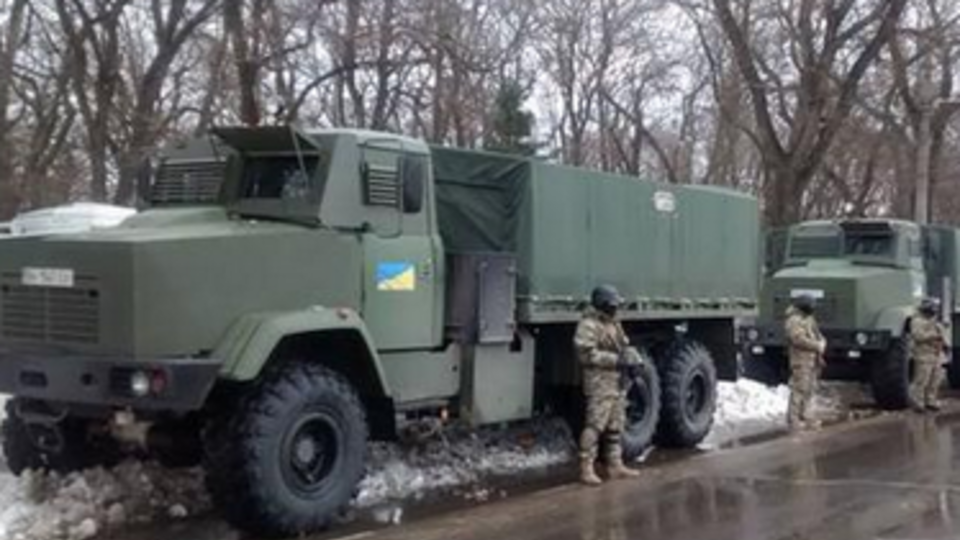 На улицы Одессы вышла Нацгвардия