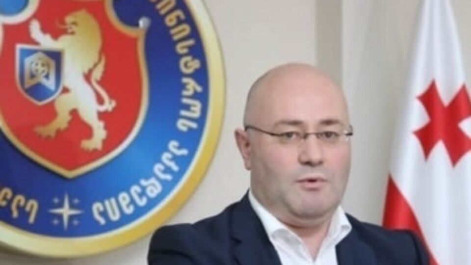Заместитель министра внутренних дел Грузии Леван Изория.