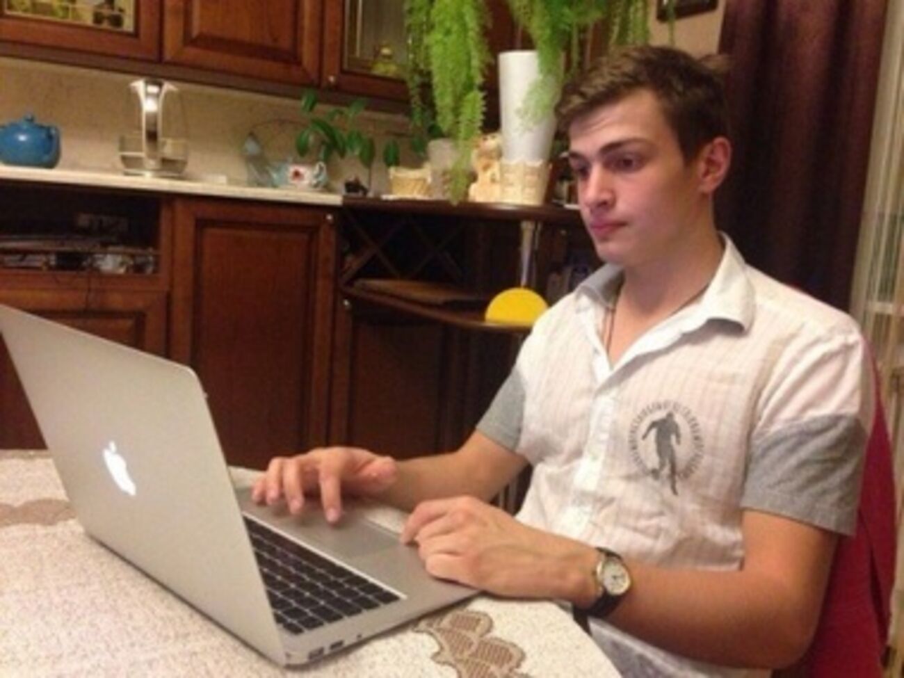 18-летний Никита Берлизов, герой сюжета LifeNews