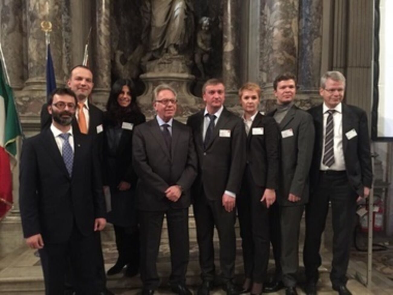 Делегация Венецианской комиссии в ходе визита в Украину в декабре 2014 года