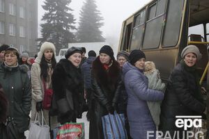 Жители Дебальцево покидают город из-за боевых действий