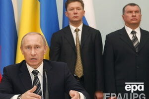 Владимир Путин, Алексей Миллер и Игорь Сечин