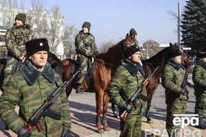 Боевики воюют с так называемыми казаками