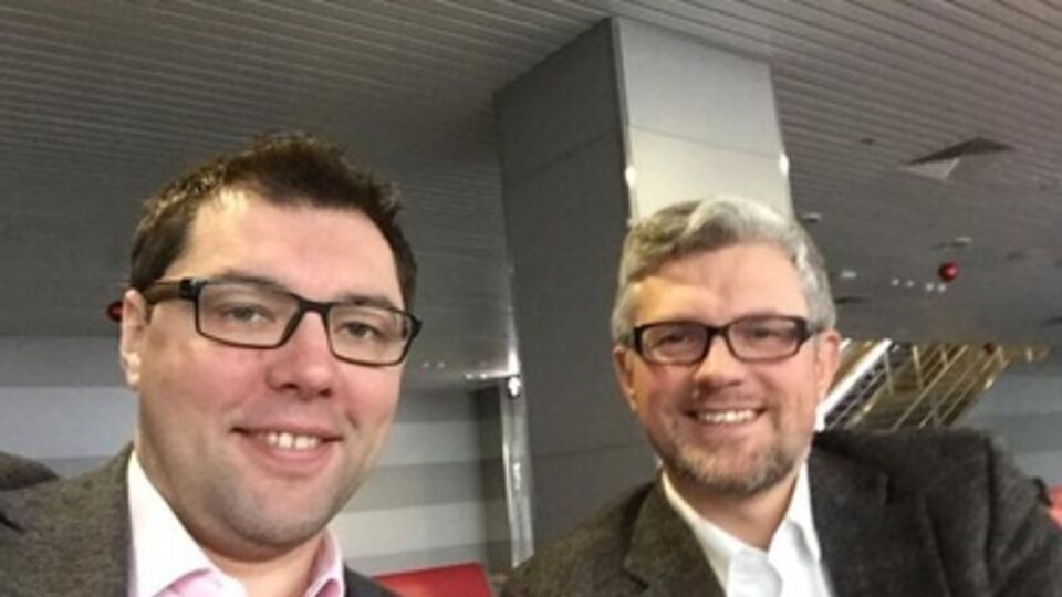 Макеев подтвердил свой вылет в Берлин вместе с новым послом Украины в Германии Андреем Мельником сообщением в своем Twitter