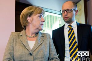 Встреча Меркель и Яценюка состоится 8 января