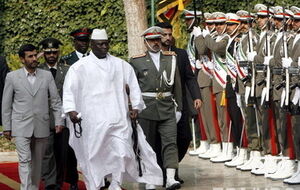 Президент Гамбии Яйя Джамме во время попытки переворота находился за границей