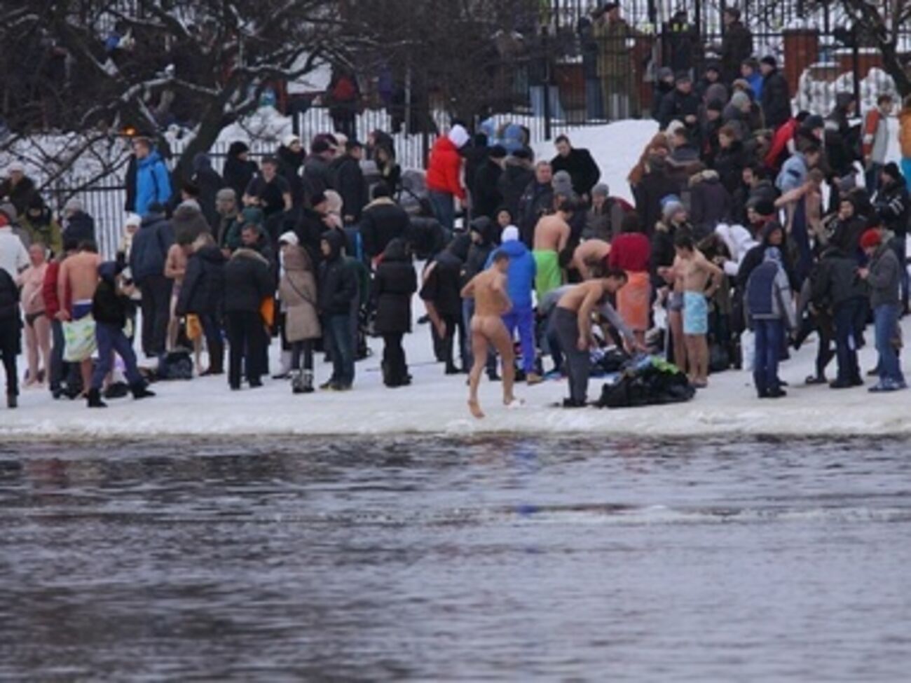 19 января в столице пройдут общегородские празднования Крещения в Парке культуры и отдыха "Гидропарк"