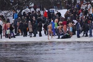 19 января в столице пройдут общегородские празднования Крещения в Парке культуры и отдыха "Гидропарк"