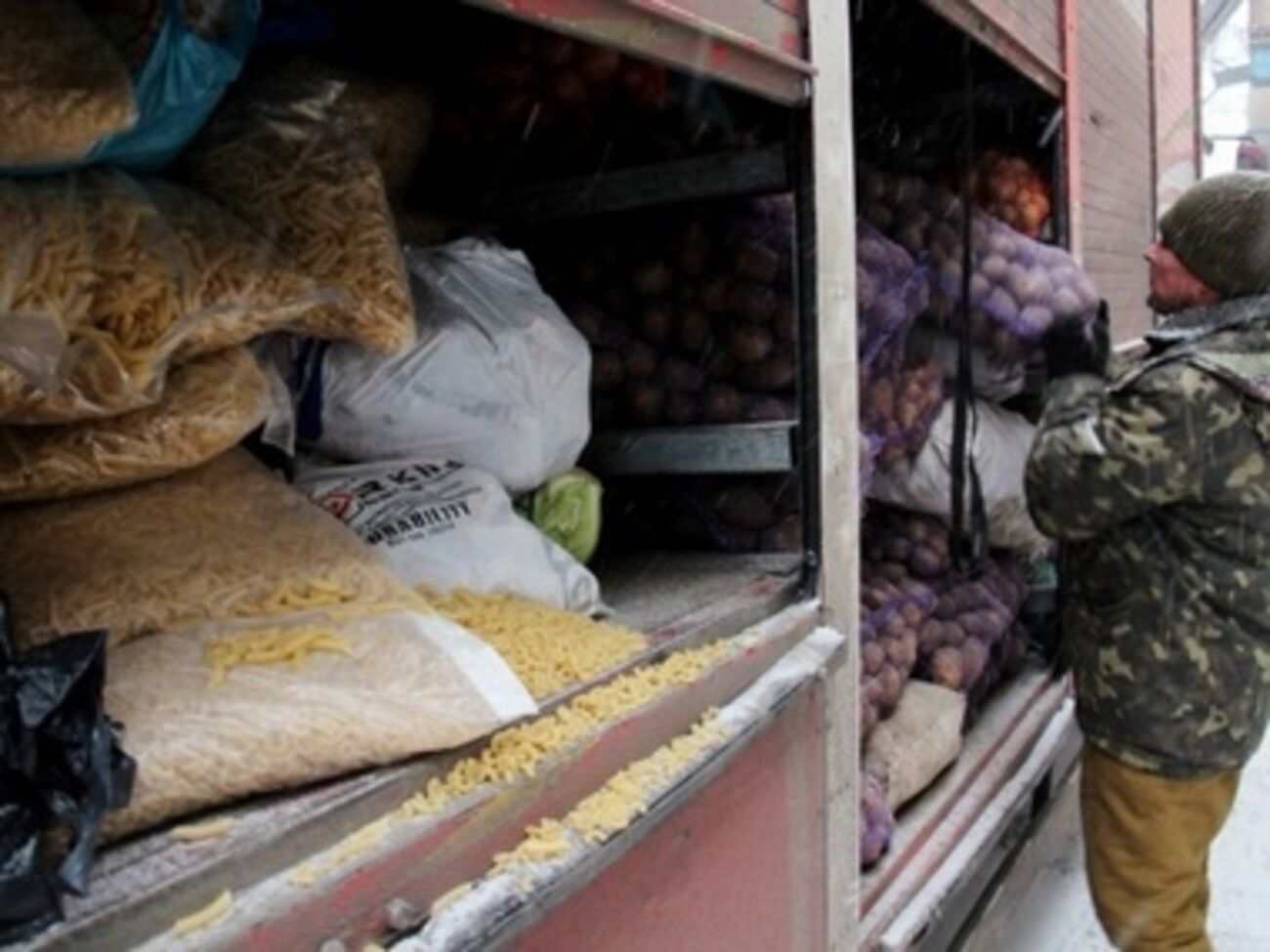 В Горловку доставили гуманитарную помощь