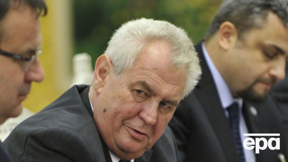 Дипломаты напомнили Земану об официальной позиции Чехии в отношении украинского конфликта