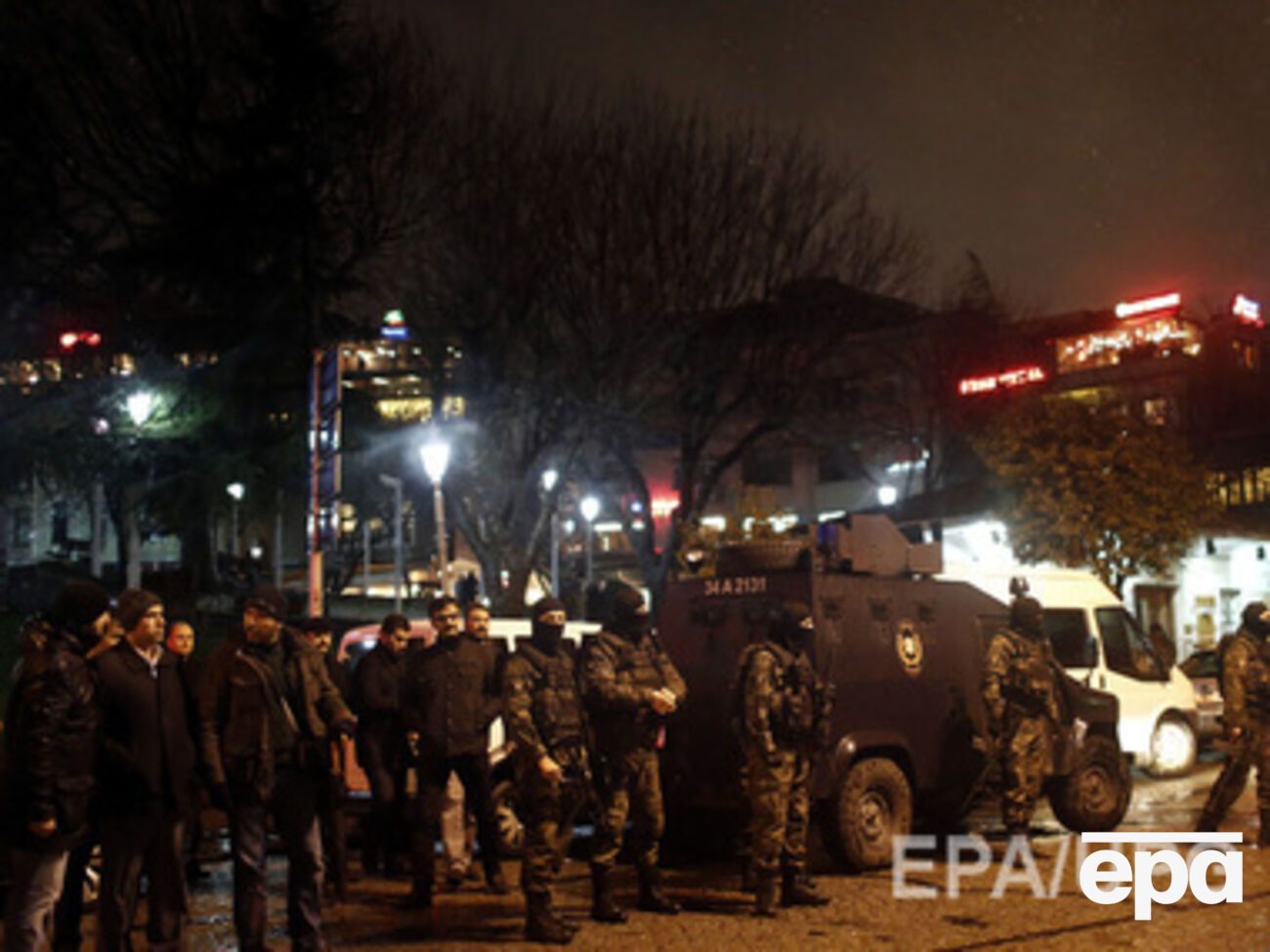 Место теракта оцеплено