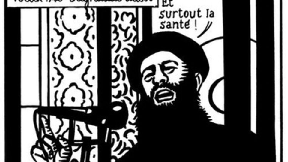 Журналисты нарисовали карикатуру на лидера исламистов