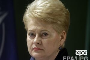 Грибаускайте не видит возможности вести диалог с Россией