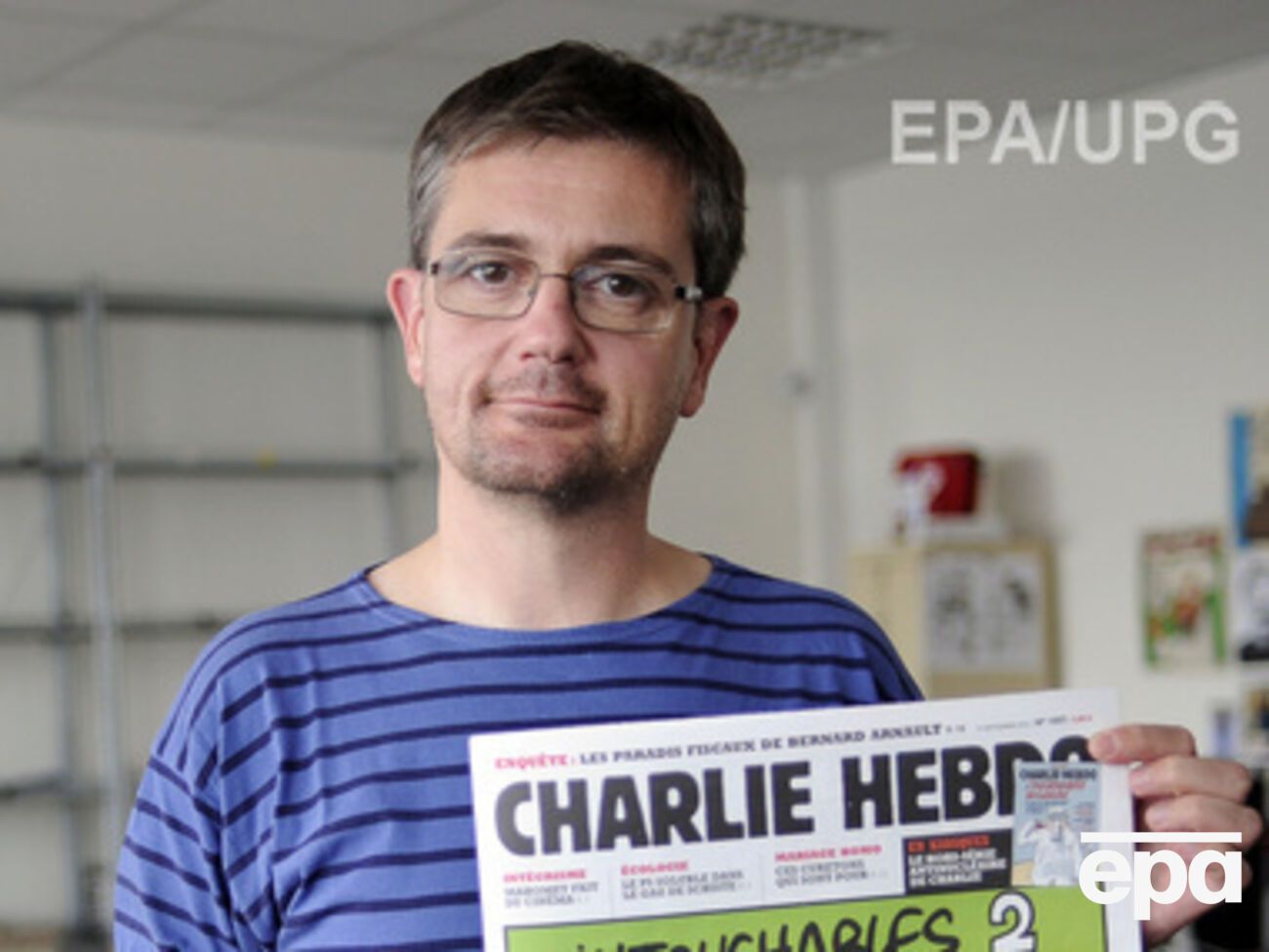 Главный редактор издания Стефан Шарбонье, известный как Шарб, погиб во время теракта