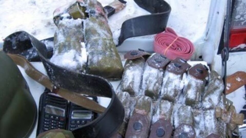 На месте боестолкновения нашли оружие