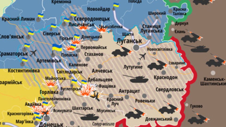 Cитуация на Донбассе остается напряженной