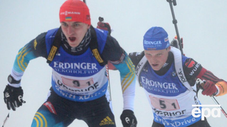 Украинские биатлонисты не смогли пробиться на пьедестал