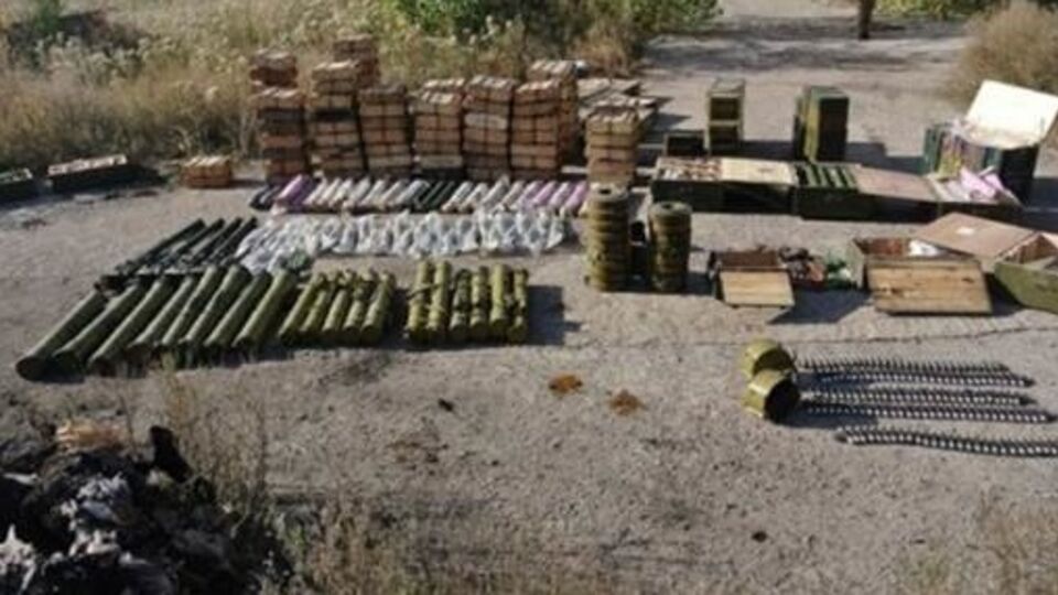 По факту нахождения арсенала под Лисичанском открыто уголовное производство