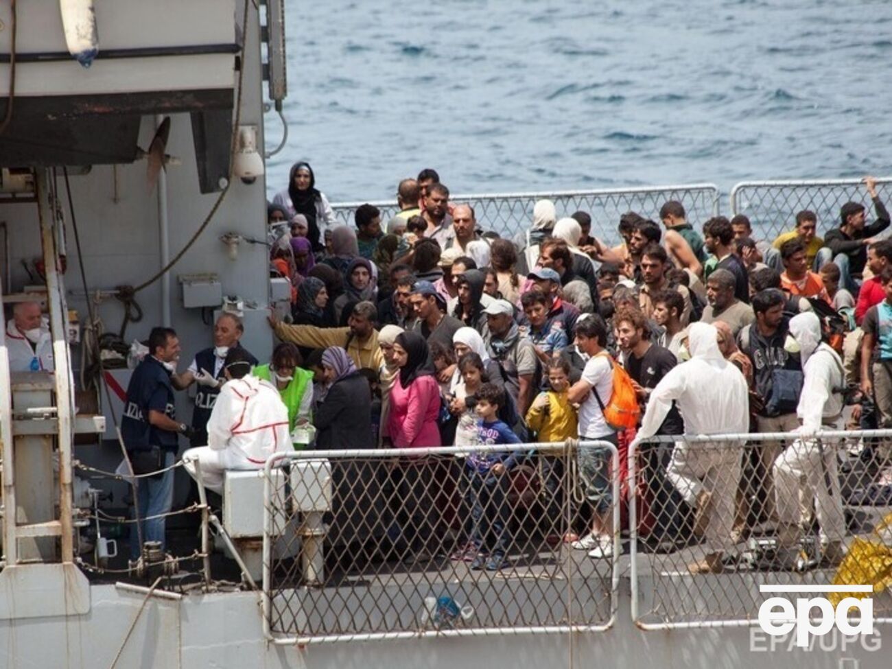 Frontex отчиталось о чрезвычайном наплыве беженцев