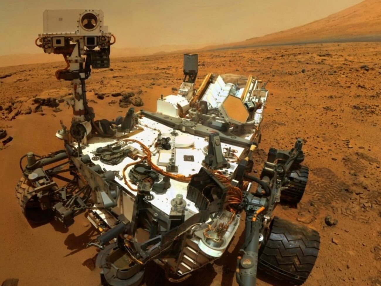 Curiosity нашел гальку на Марсе три года назад