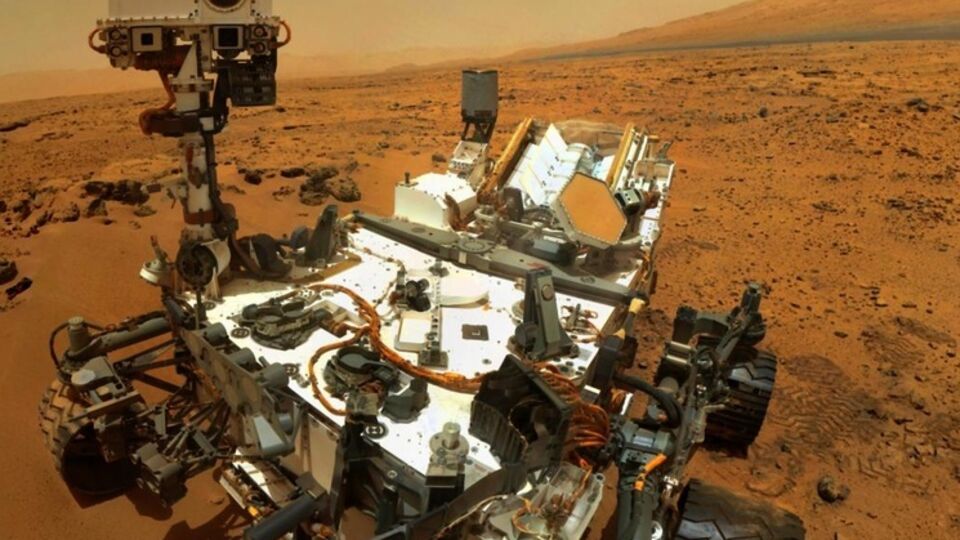 Curiosity нашел гальку на Марсе три года назад