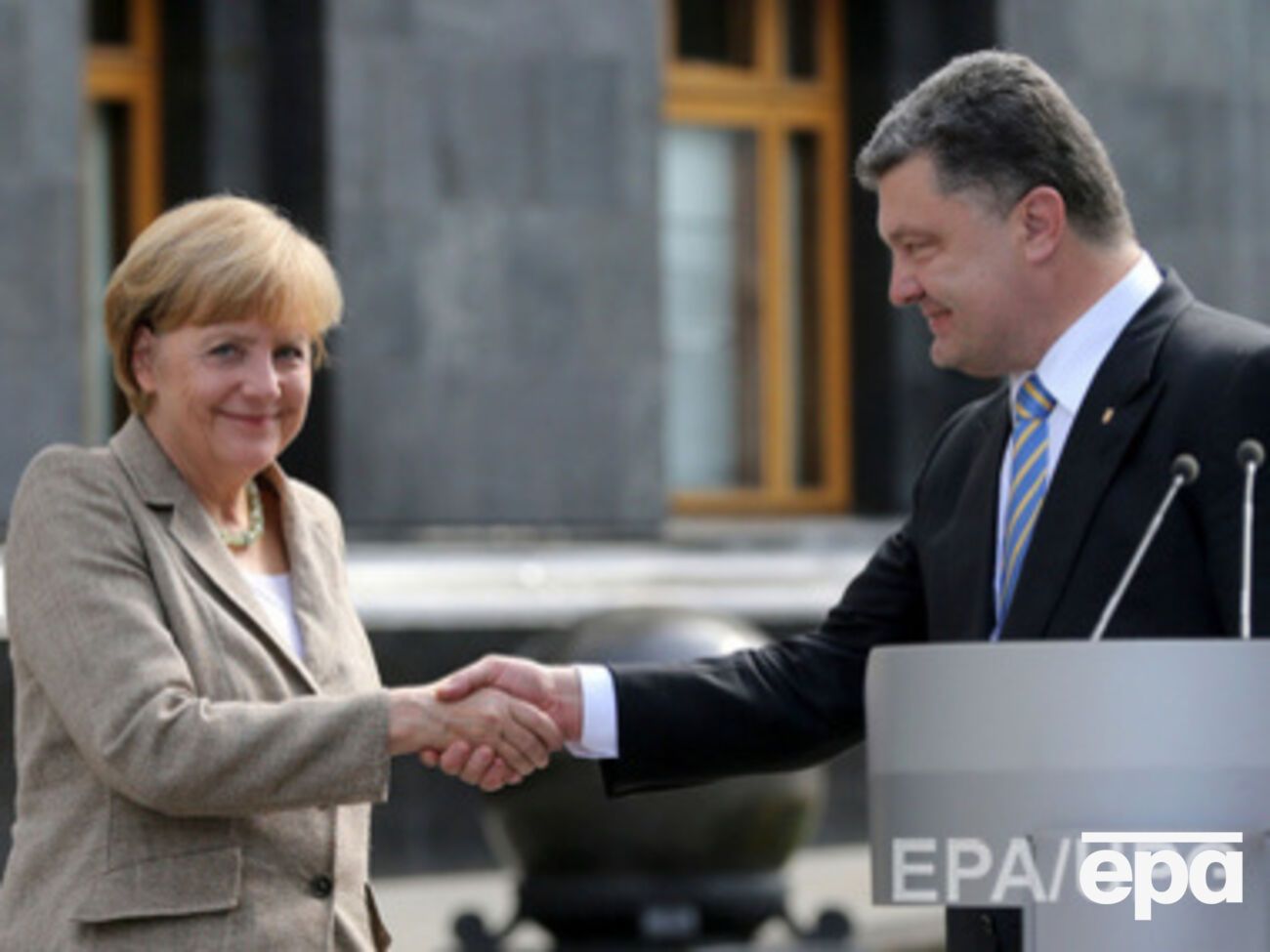 Германия поможет Украине восстановить разрушенный Донбасс