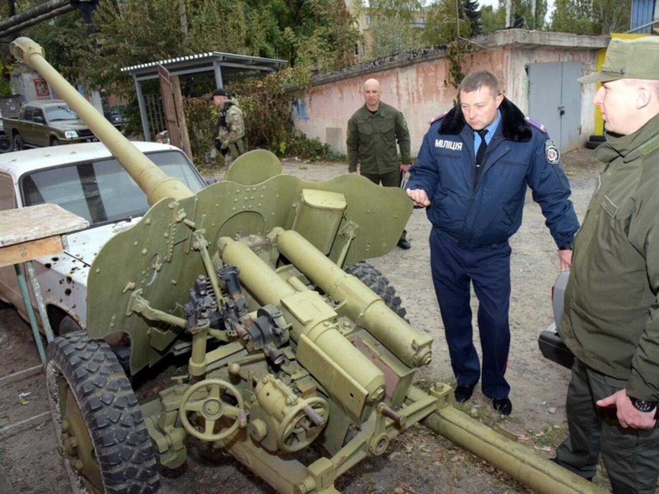 Аброськин:&nbsp;На фото современный "вещдок" --- противотанковая пушка 85-мм Д-44