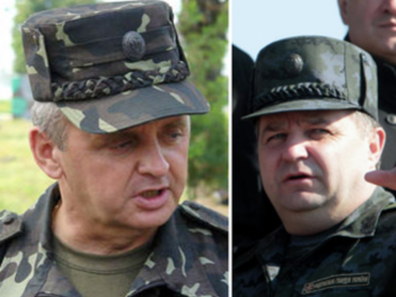 Виктор Муженко и Степан Полторак получили высшее воинское звание Украины