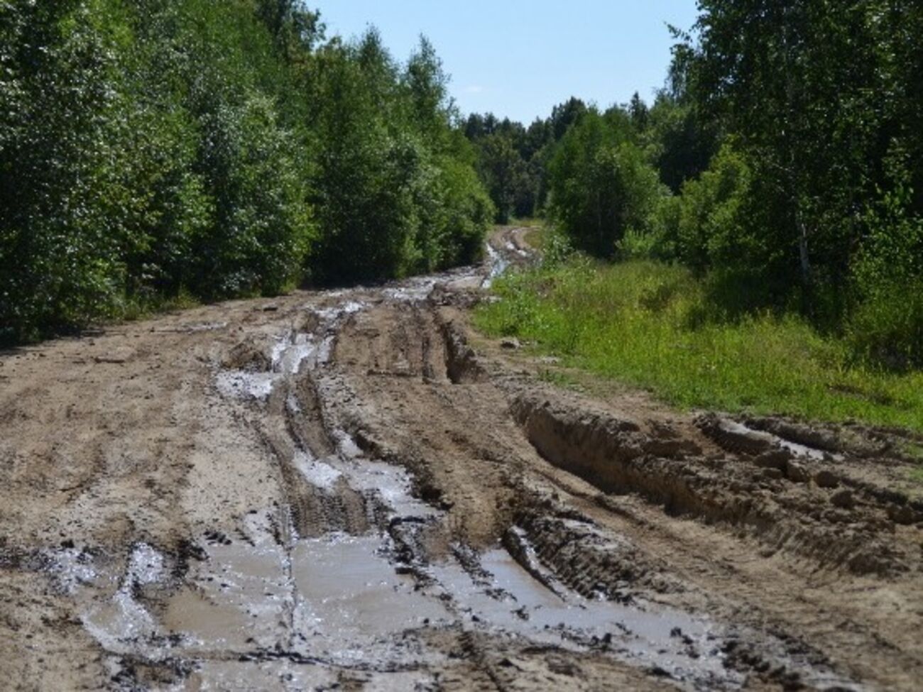 Областные власти планируют отремонтировать дорогу через два года