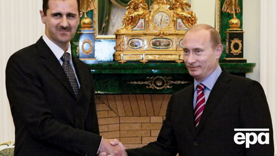 Башар Асад и Владимир Путин