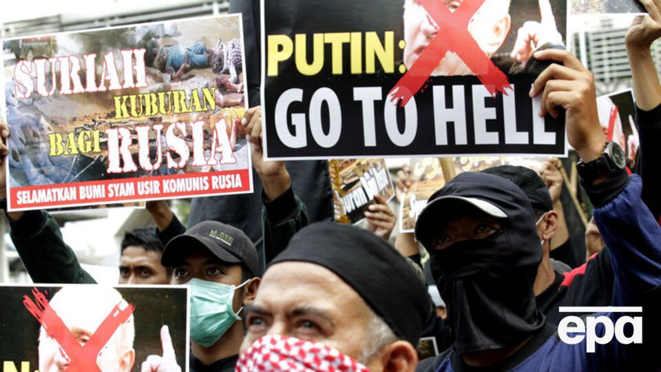 В Джакарте протестовали против российской военной операции в Сирии