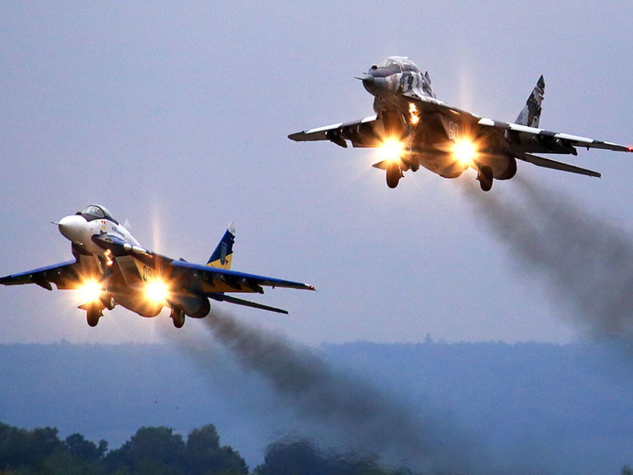 Украина и Польша провели совместные летные учения