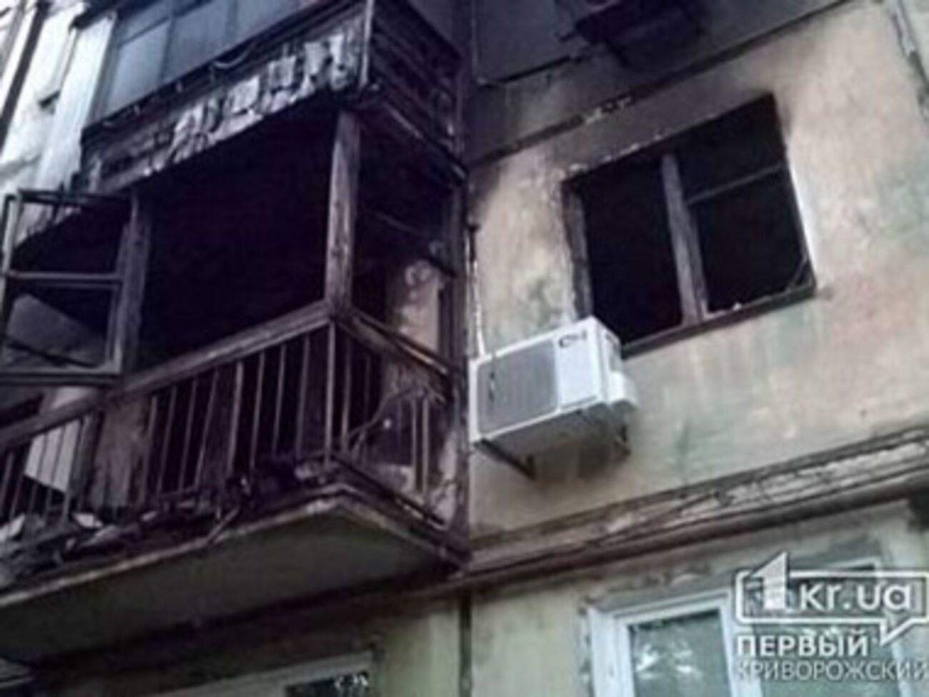 Взрыв произошел на втором этаже жилого дома