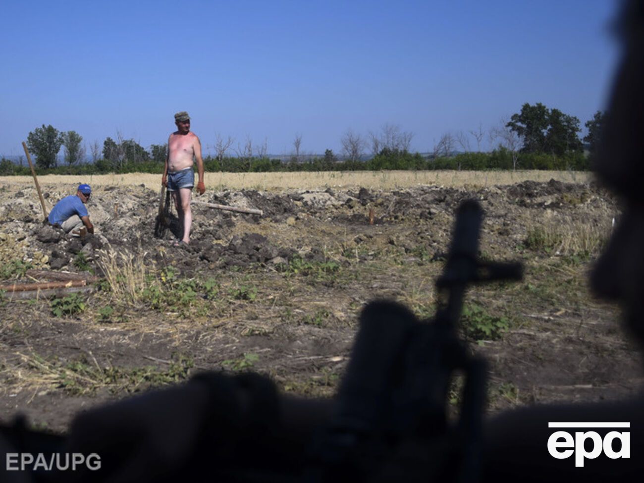 На линии разграничения соблюдается режим тишины