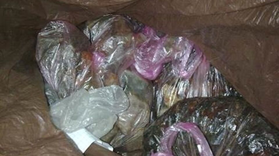 Правоохранители задержали две машины с контрабандным янтарем в Ровенской области